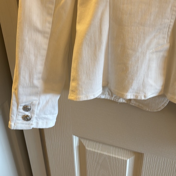 INC | White Women's Blazer, size large - EUC - Picture 7 of 8